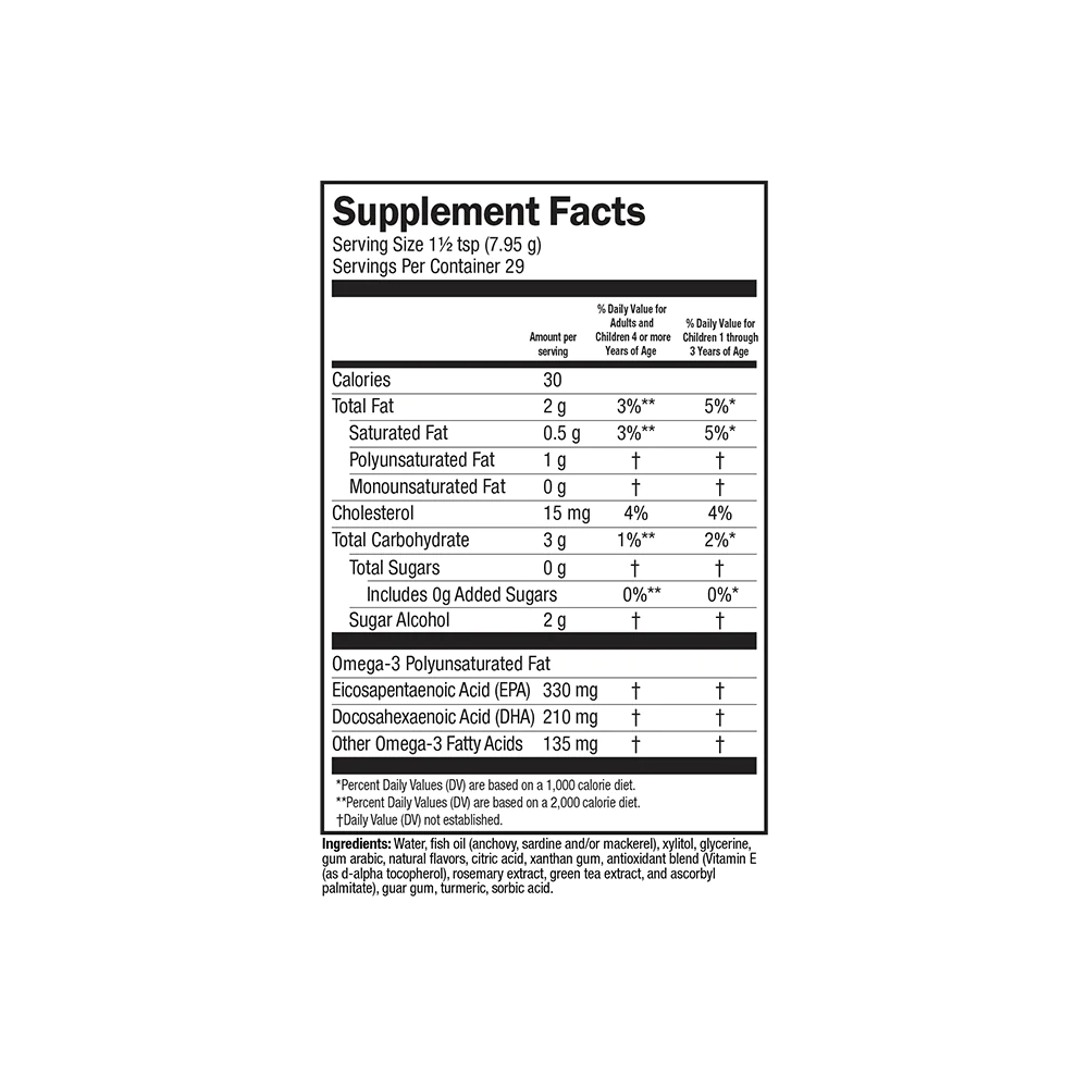 Chirpin' Slurpin' Lemonade Fish Oil