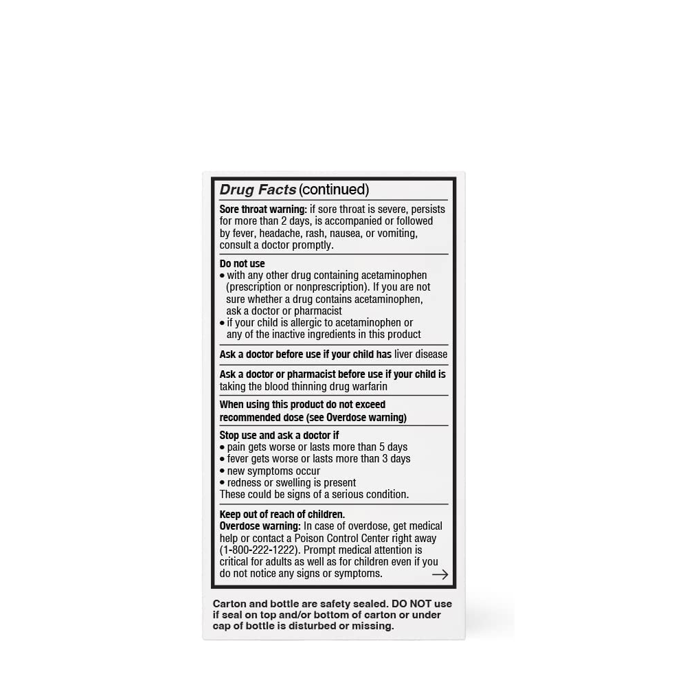 Kids' Pain & Fever Chewables (Acetaminophen)