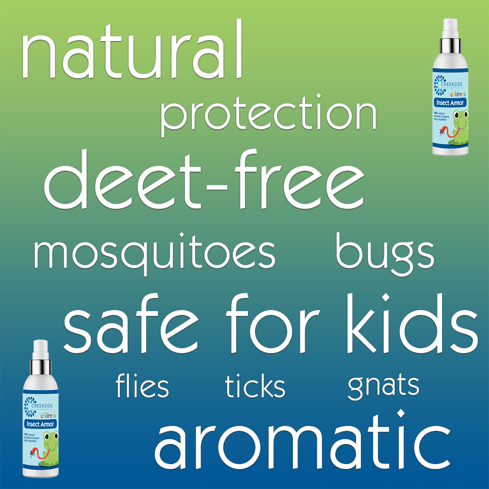 Natural Protection Insect Insect Armor • Natural DEET-free Bug Repellent – Creekside Naturals